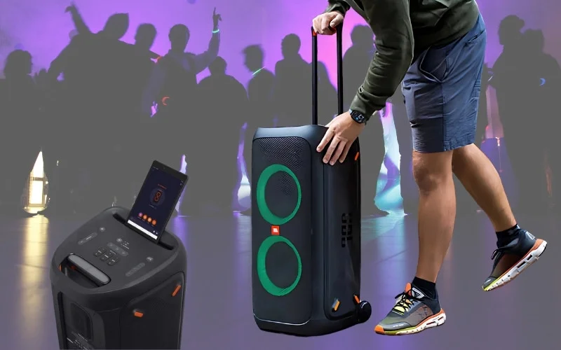 Review 5 mẫu loa JBL có đèn LED hot nhất thị trường 7 Loa JBL PartyBox 310 có đèn LED