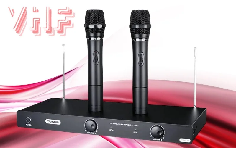 So sánh micro UHF và VHF – Nên chọn loại nào cho dàn karaoke của bạn? 2 Micro karaoke VHF là gì?