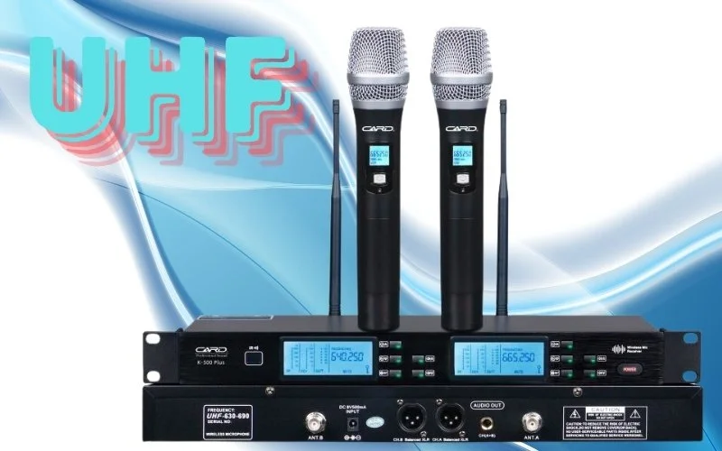 So sánh micro UHF và VHF – Nên chọn loại nào cho dàn karaoke của bạn? 3 Micro karaoke UHF là gì?
