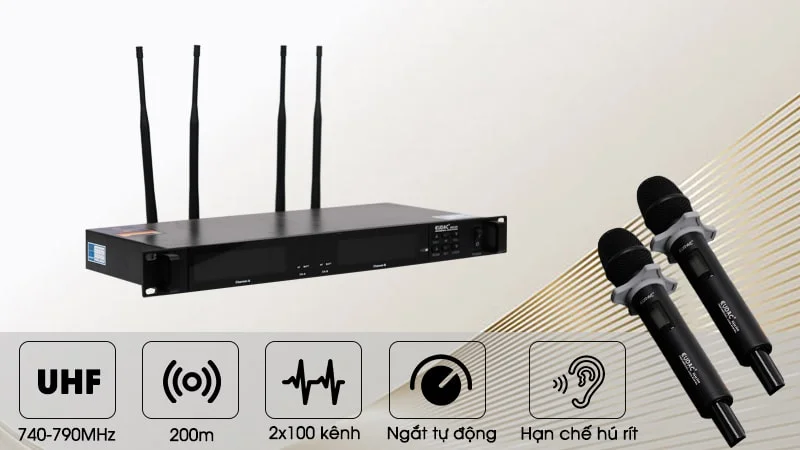 So sánh micro UHF và VHF – Nên chọn loại nào cho dàn karaoke của bạn? 6 So sánh micro karaoke UHF và VHF