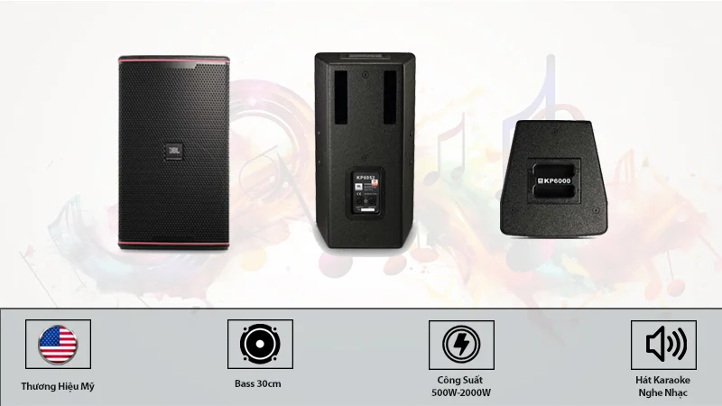 Loa karaoke JBL KP-6052 3 Cấu Hình Loa Karaoke JBL KP6052