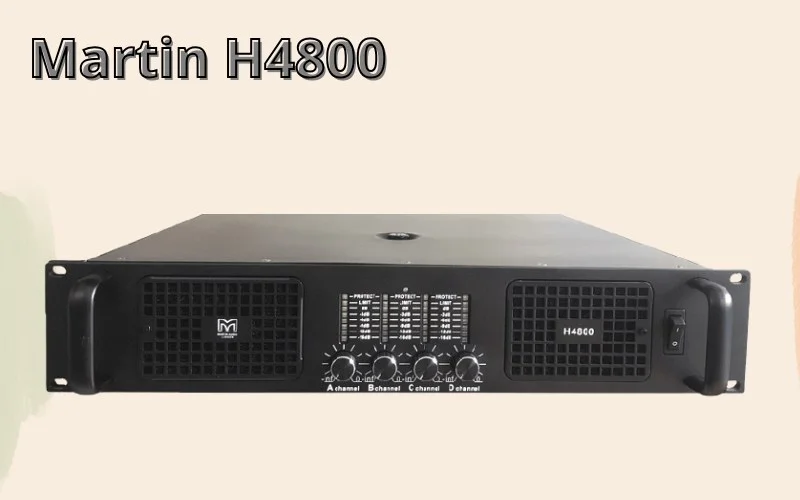 Tìm hiểu Cục đẩy 64 sò: Ưu điểm và những dòng sản phẩm chất lượng nhất 4 Cục đẩy 64 sò Martin H4800 thiết kế chuyên nghiệp và công nghệ tiên tiến, linh kiện Nhật Bản.