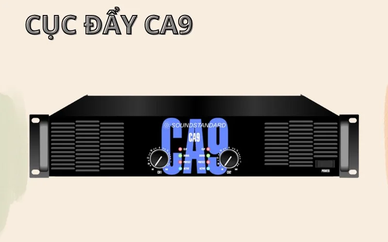 Tìm hiểu Cục đẩy 64 sò: Ưu điểm và những dòng sản phẩm chất lượng nhất 6 Cục đẩy 64 sò CA9 là sự lựa chọn lý tưởng cho các hệ thống âm thanh chuyên nghiệp.