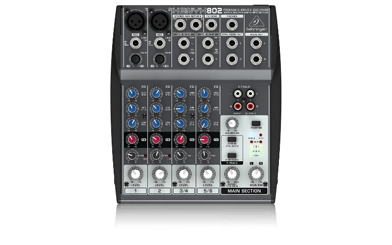 Tổng hợp mixer 4 line chất lượng – Đáp ứng tốt từ gia đình đến sân khấu 5 4 channel line mixer Behringer cao cấp
