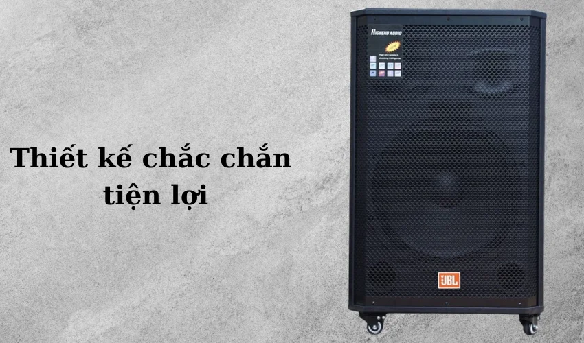 Tổng Hợp Top Loa Kéo JBL Bass 50 Chất Âm Đẳng Cấp 2 Thiết kế sản phẩm chắc chắn, dễ dàng di chuyển tới mọi nơi