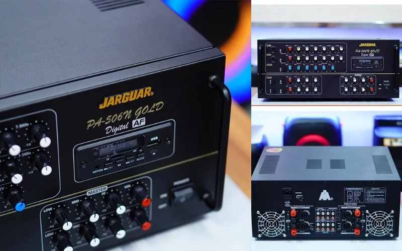Top 5 Amply Karaoke Gia Đình Hay Nhất 3 Amply Karaoke Gia Đình Jarguar 506N Gold