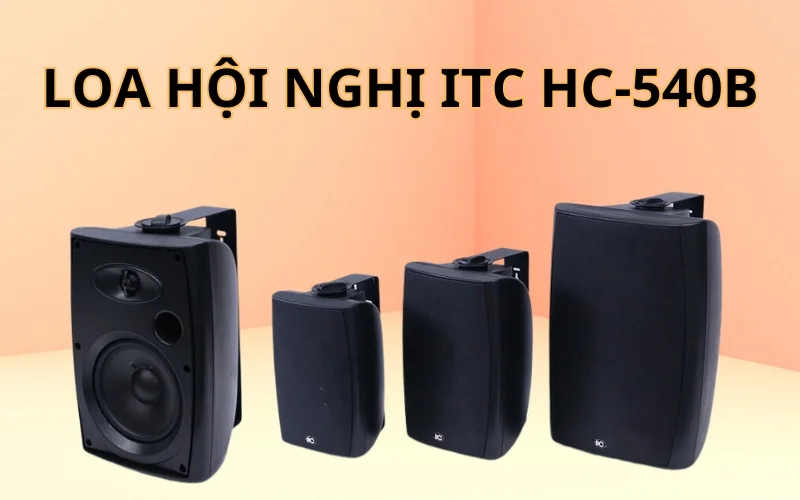 TOP 5 loa hội nghị tốt nhất hiện nay, cao cấp, chính hãng 3 TOP 5 loa hội nghị tốt nhất hiện nay ITC HC-540B