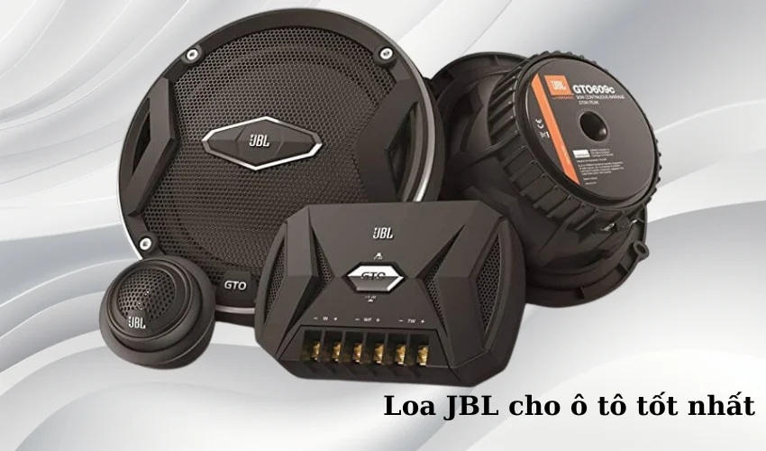 Top 6 loa ô tô JBL chính hãng được nhiều người tin dùng 1 Loa ô tô JBL được dùng để lắp trên hệ thống ô tô, xe hơi