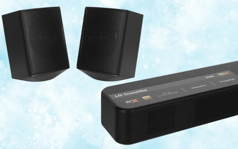 TOP 6+ Loa Soundbar LG giá tốt, chất lượng cao 3 Loa thanh Soundbar LG SN5R hỗ trợ DTS Virtual 4.1 âm thanh mạnh mẽ loa vệ tinh phía sau, tạo cảm giác âm thanh vòm sống động.