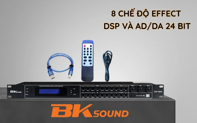 TOP 6 vang cơ lai số hay nhất hiện nay 8 TOP6 vang cơ lai số hay nhất hiện nay BKSound DSP-9000 Plus.