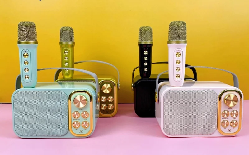 TOP 7+ Loa karaoke mini cầm tay hiện đại, hát hay 9 Loa karaoke mini cầm tay Mini YS103 phù hợp với học sinh