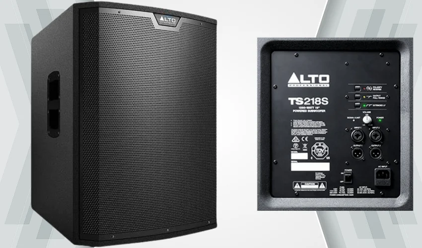 Top 7 Loa Sub Điện Bass 50 Chất Lượng Có Thể Bạn Chưa Biết 9 Loa sub bass 50 TS218S thuộc dòng sub điện của Alto