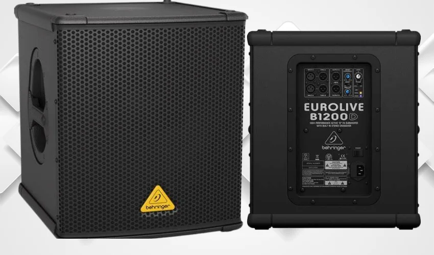 Top 9 loa liền công suất Behringer được ưa chuộng nhất hiện nay 9 Behringer B1200D Pro EU sub active chất lượng