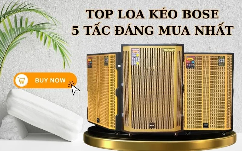 TOP loa kéo Bose 5 tấc đáng mua nhất hiện tại.