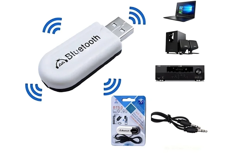 USB bluetooth cho loa nên dùng loại nào tốt nhất 11 USB Bluetooth Dongle HJX-001 cho loa vi tính