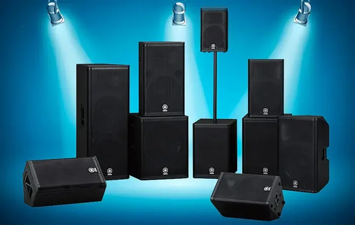 Loa sân khấu Yamaha được sử dụng trong nhiều hệ thống âm thanh chuyên nghiệp